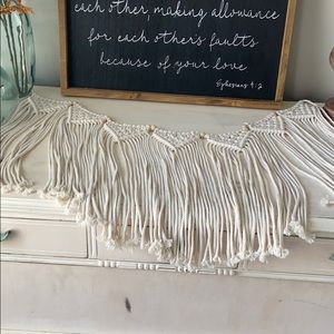 Macrame wall hanging